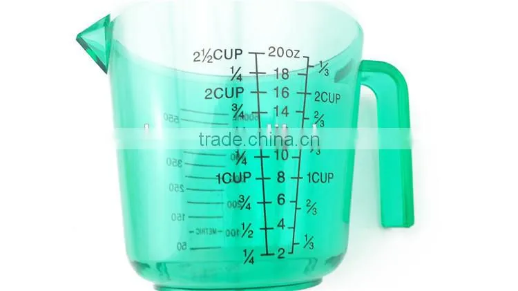 hot sell plastic measuring spoons and cup sets