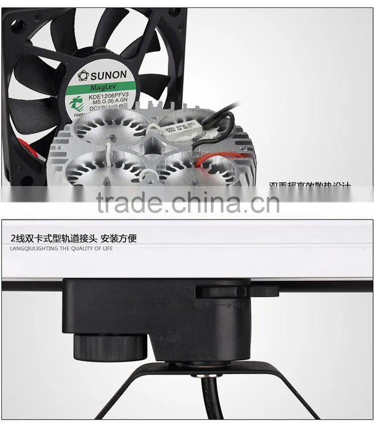 LED PAR30 35W Bulb OSRAM Chip LED Track light The Clothing store LED spotlights