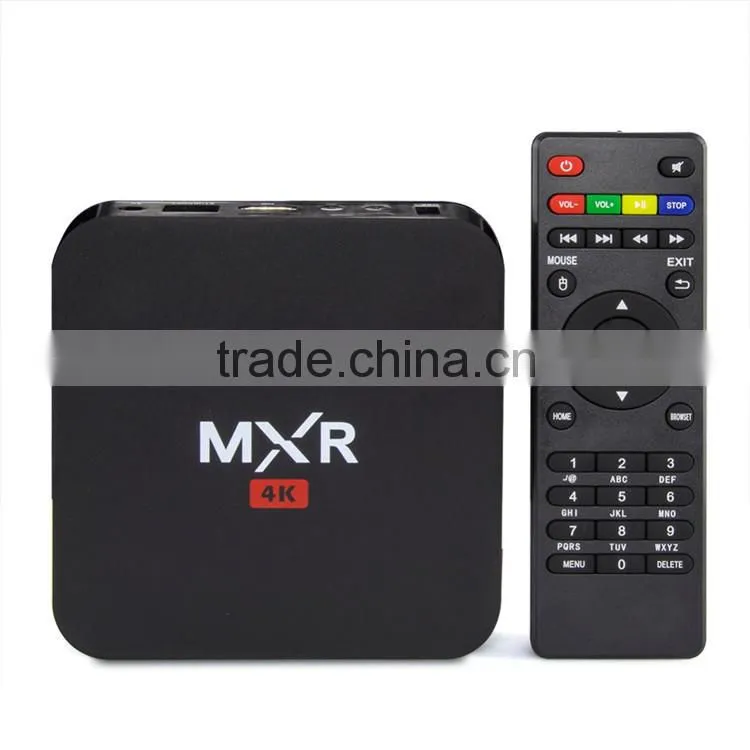 2016 Hot selling MXR RK3229 Quad core Android TV BOX OTT TV BOX