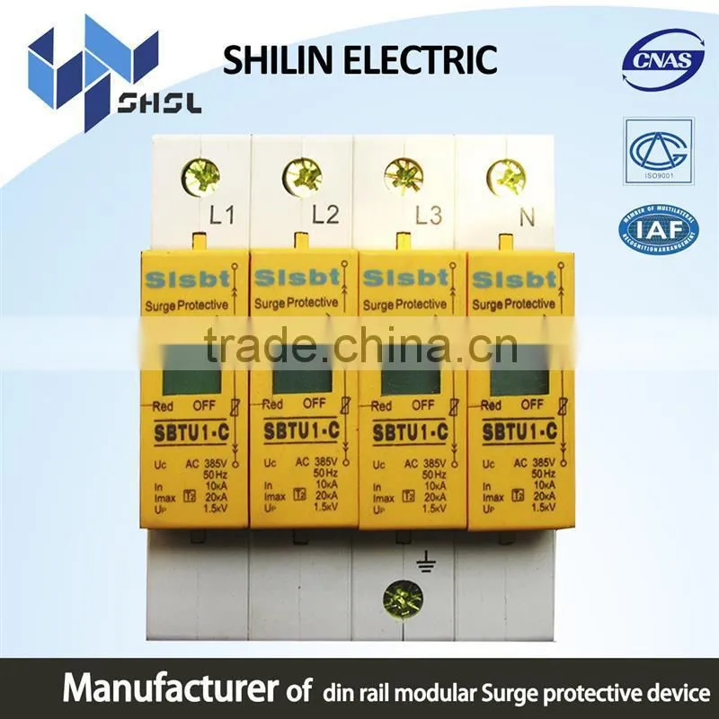 3 pole 20KA surge protection device