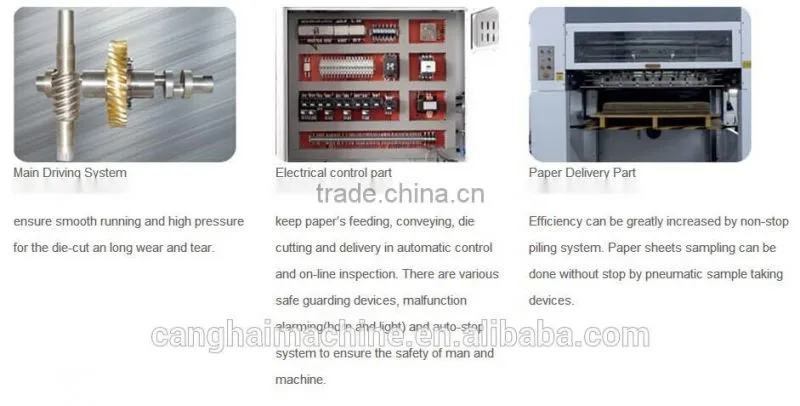 flat-flat creasing and die-cutting machine