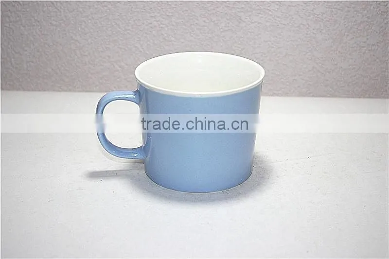 380 CC new bone china cheap soup mugs with handle