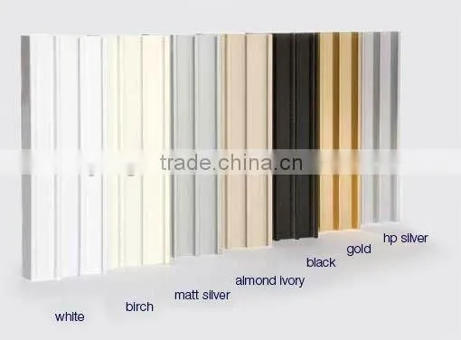 Solid,qualified and customed aluminium goass frame of special drawings