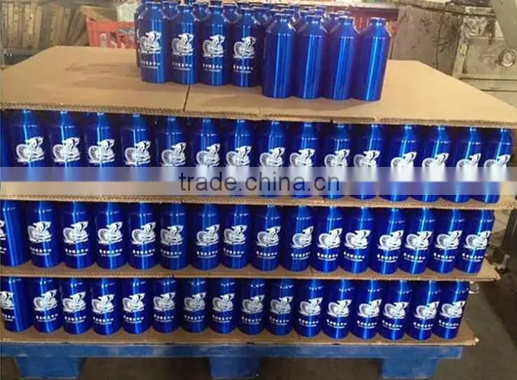 different sizes aluminum material promotional gift OEM water bottle