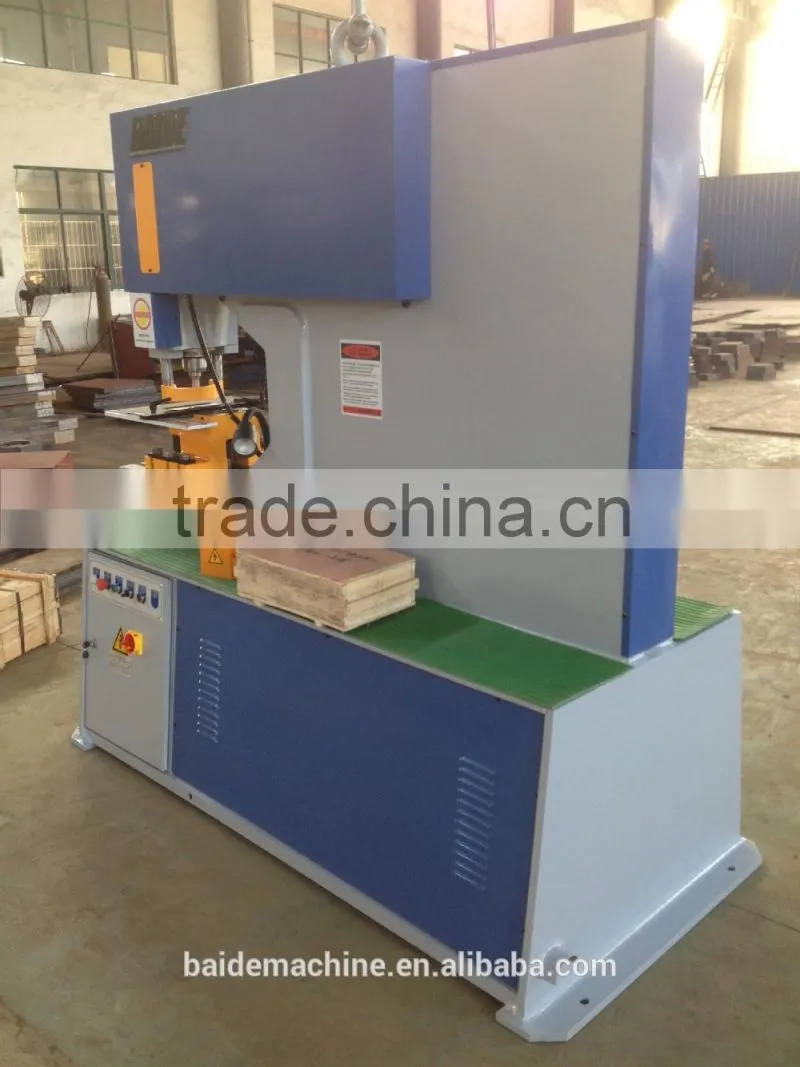 C-frame hydraulic punching machine for kinds of steel