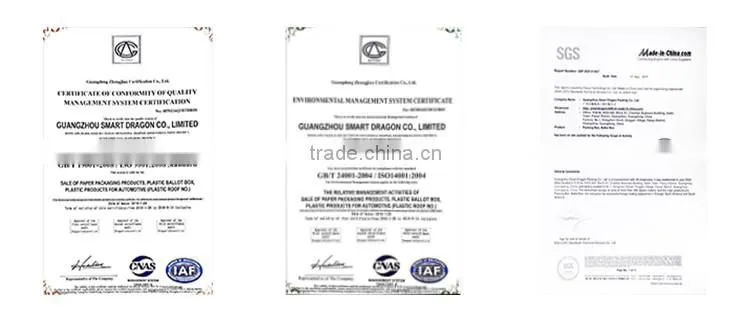 Custom hard tamper evident seals