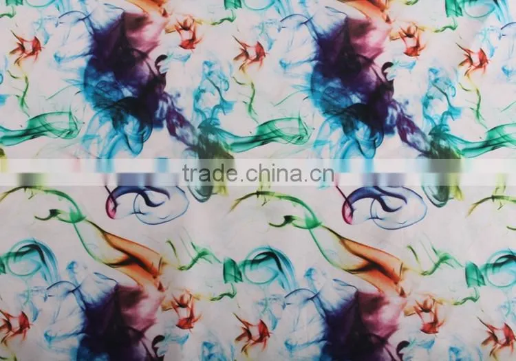 children dresses textile digital print 100% cotton sateen fabric