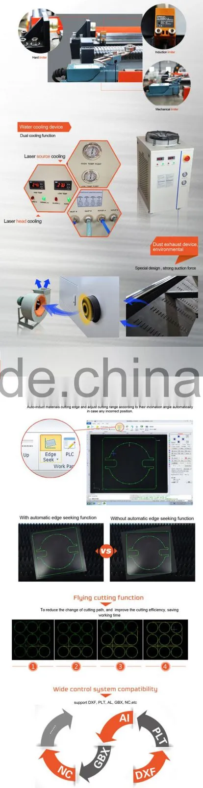 Dual-use Metal Sheet and Tube CNC Laser Cutting Machine