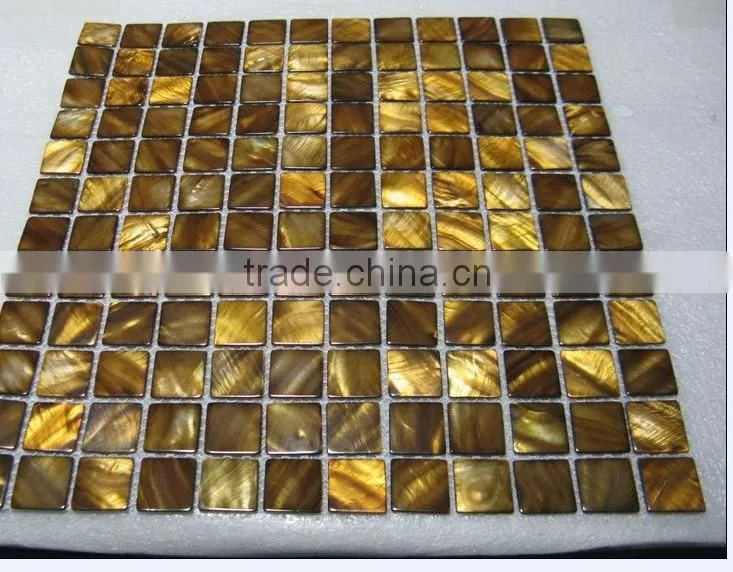 elegant gold shell mother of pearl Mosaic