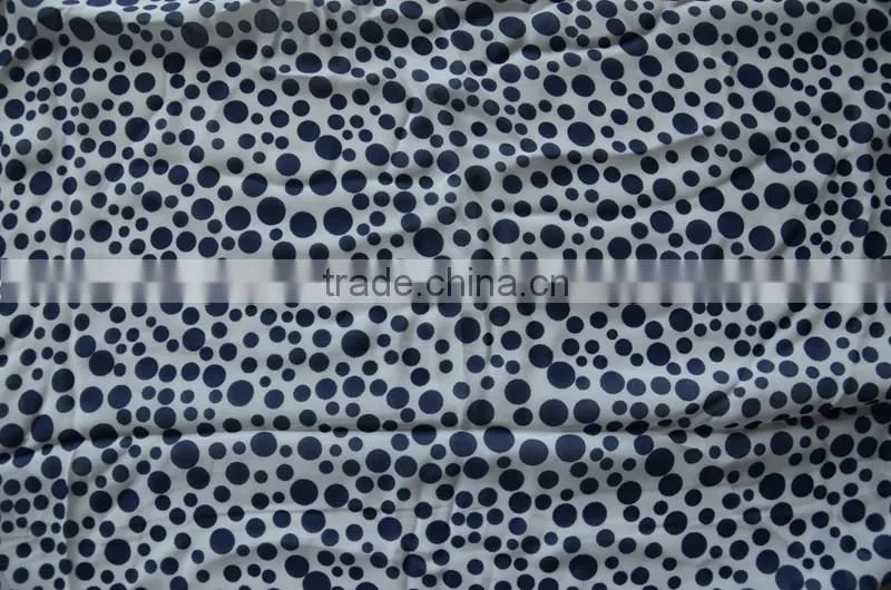 dot printing polyester 150D chiffon fabric