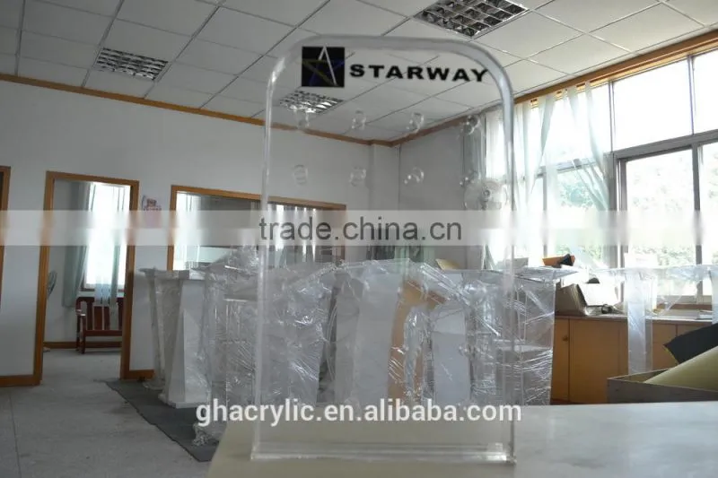 Contemporary design acrylic big display rack,customized acrylic display rack