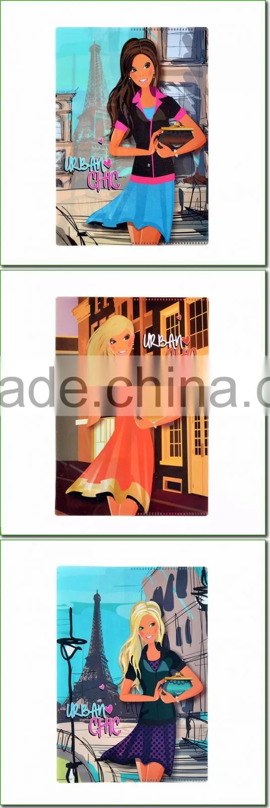 Newest custom cute cover design coloring book cover for school kids with high quality