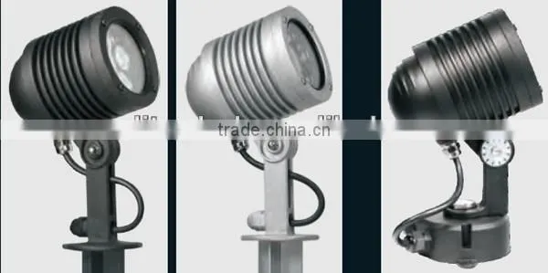 3X2W 6W LED Color Changing Landscape Lights Waterproof 12V IP65