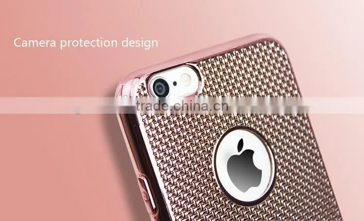 2016 summer wholesale luxury phone case popular TPU electroplating phone case for iPhone 5 se 6 6plus