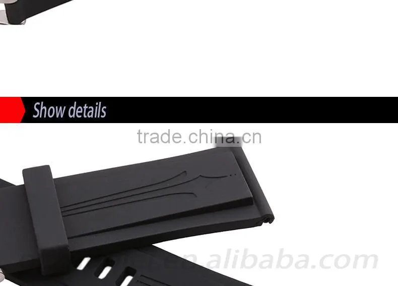26m high quality waterproof watch strap with fashionable buckle Wholesale 3PCS