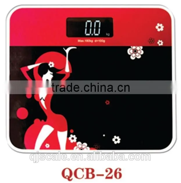 LCD display Digital body weighing scale