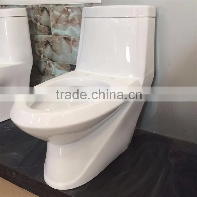 Bathroom WC toilet sanitary ware/ceramic washdown one piece toliet