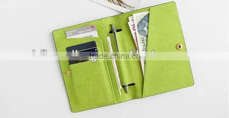 2013 Newly genuine leather passport holder