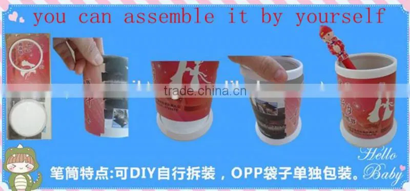 hot sales cheap office plastic pen holder