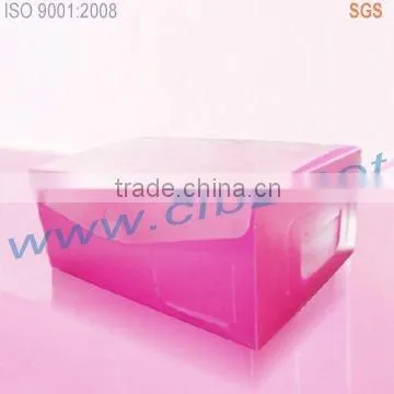 Gift plastic packaging with ribbon