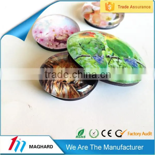 Custom crystal glass magnet gift sets business gifs souvenir gift set