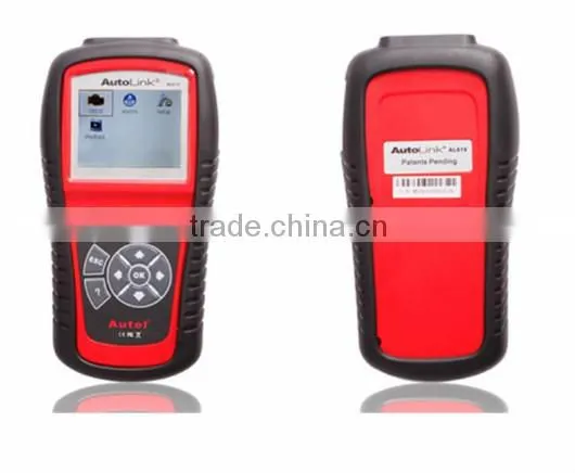 Original AL619 Auto diagnostic Code reader Autel AutoLink AL619 AUTO scan tool with ABS and SRS DHL Free Shipping