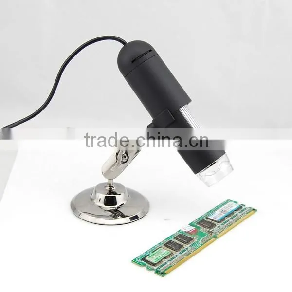 Hot mini handheld 20x-400x USB Digital Microscope with 8 LEDs Brightness Adjustable Measurement Software