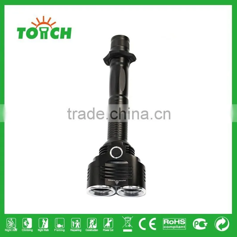 20W high power LED flashlight torch double T6 LED flashlight