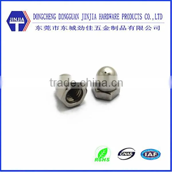 Stainless Steel Cap Nut Hex Head Din1587 Cap Nut