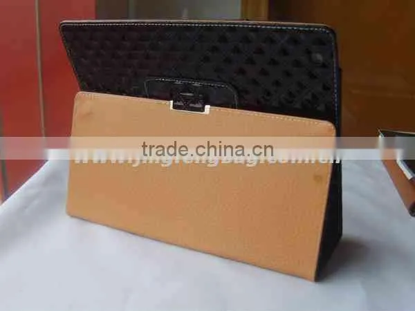 new design fashion pu leather tablet case