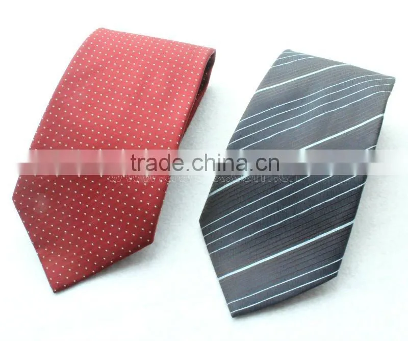 100% silk skinny jacquard ties for men
