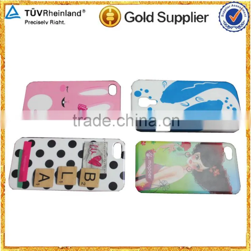 Plastic decoration cellphone case molding