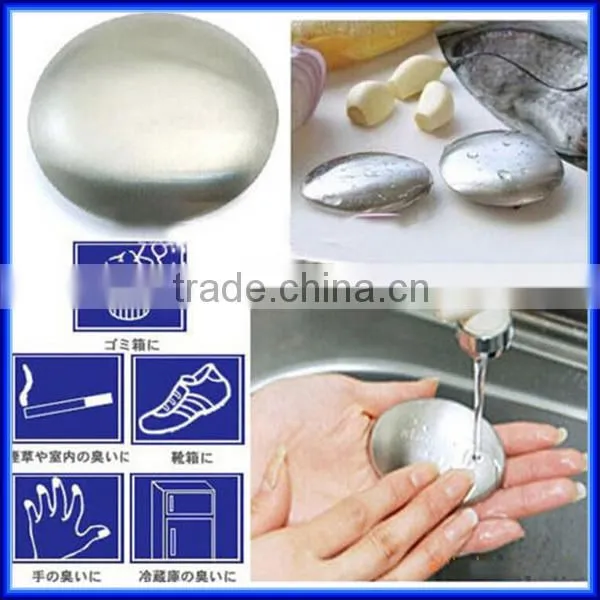 Best whitening oval odor removing cleaning stainless steel soap, magic polishing laundry stainless steel soap