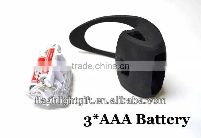 7 LED AAA Silica Gel Bike Riding Light