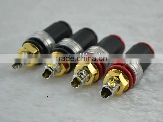 High end performance GF-RHO06SBP Rhodium Plated Binding Post 4pieces