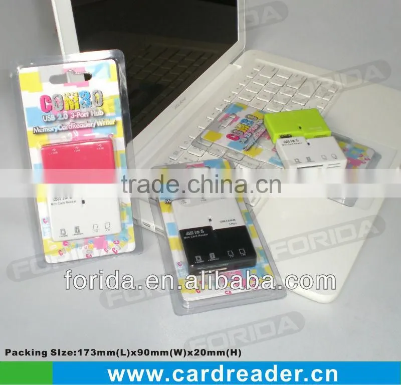 new arrival usb hub with card reader
