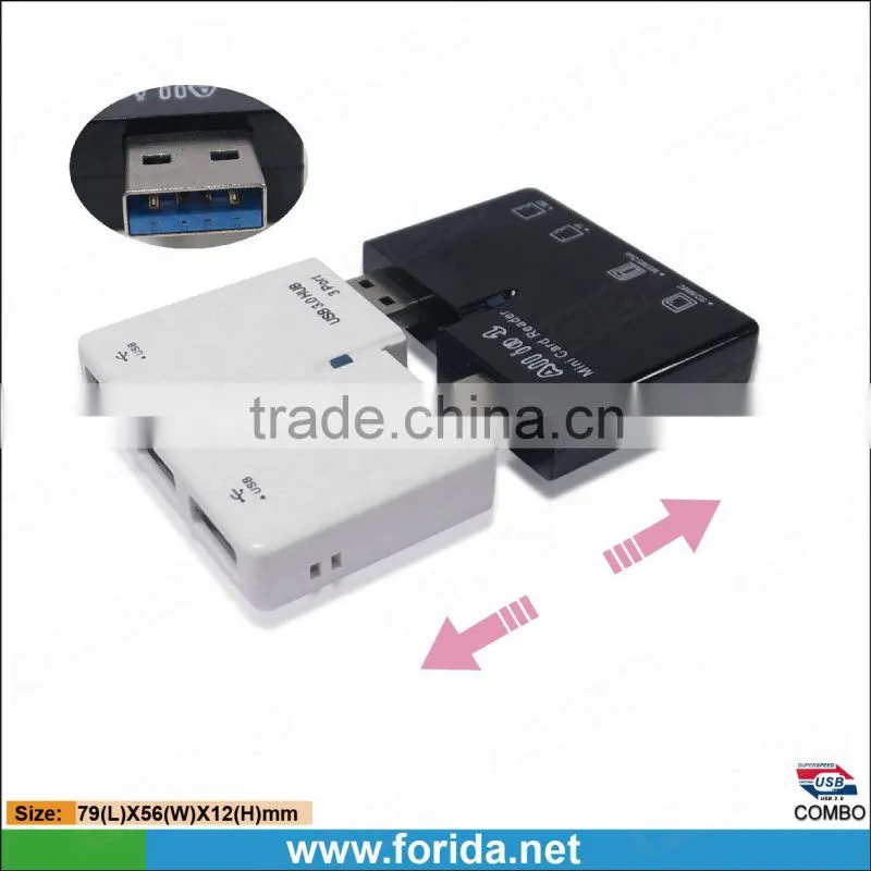 The newest USB 3.0 Hub and Card Reader Combo