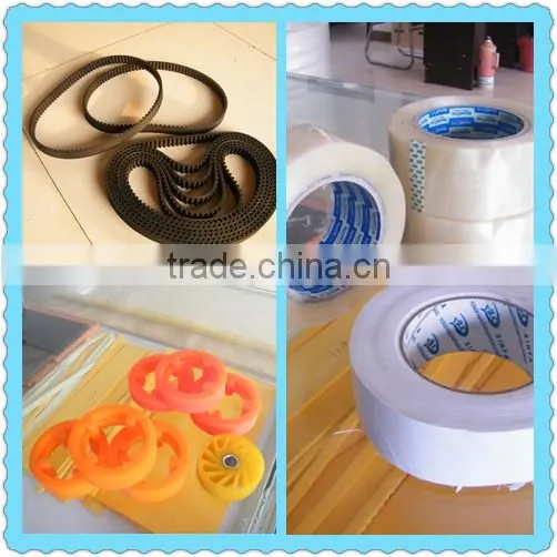 carton box semi automatic gluing machine