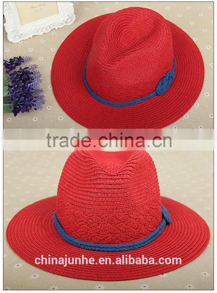 2015 hot selling fashion Straw Hats for promotional