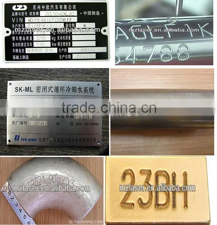 Hot sale Portable dot peen marking equipment For Chassis Number