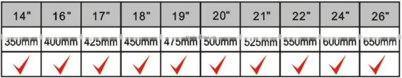 Universal Hybrid Windshield Wiper Blade S920 for Japanese Cars