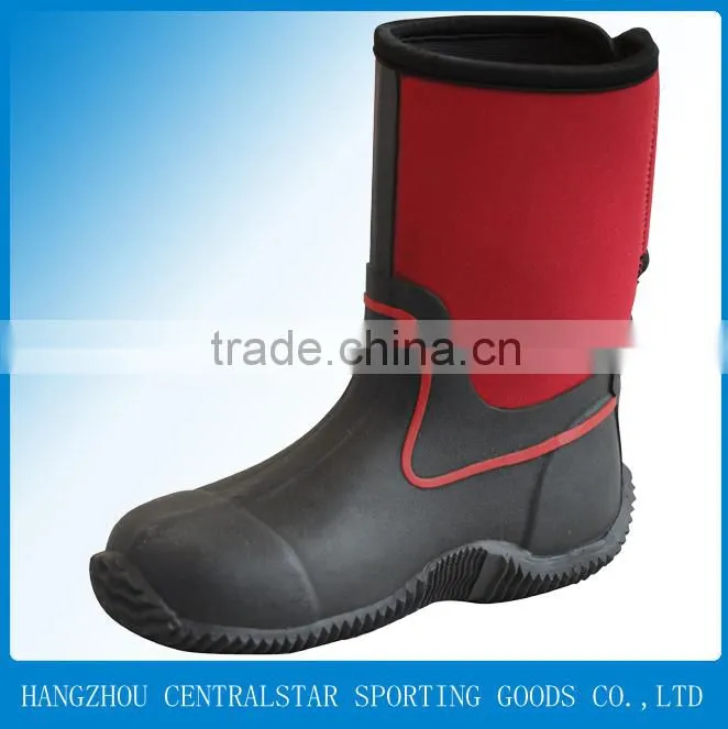men rubber rain safety work boots shoes/boots work