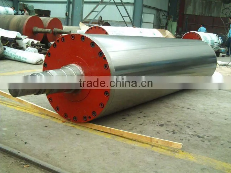 1500mm diameter blind drilled bottom press roller for paper machine