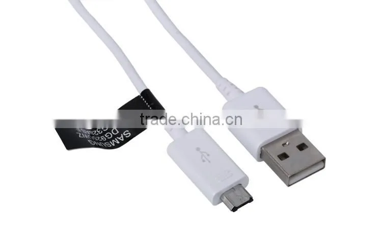 100% original EP-DG925UWE mobile micro 1.2m white usb data cable for samsung