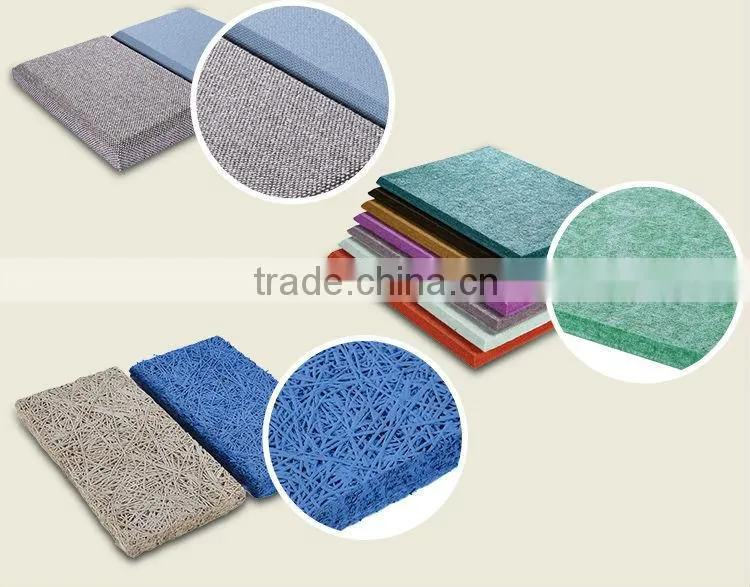 Best Selling Acoustic Material Soundproof Fabric Board