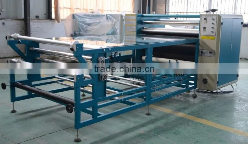 Strong design roll to roll heat press roller sublimation heat transfer machine