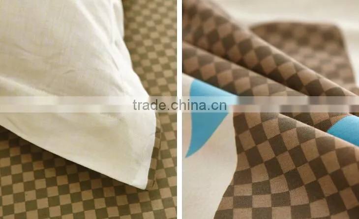 100% best cotton fashion reactive printing china supplier bedding sets