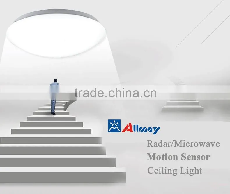 2015 Incremental innovation led ceiling light with motion sensor gradually chargeable sensor led ceiling panel lamp sensor led