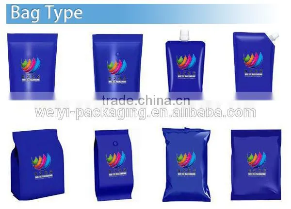 aluminum laminated foil flat bottom pouch for fertilizer bag