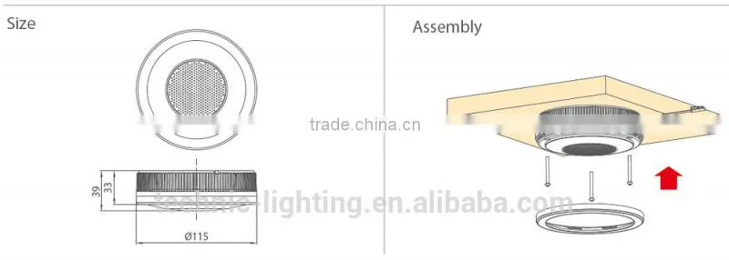 sonic LED ceiling light,bluetooth controlling led sonic lamps,led down lighting fixture for children's room